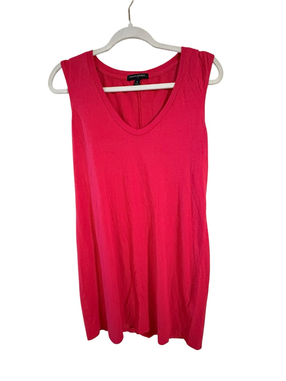 Banana Republic Pink Sleeveless Mini Dress Minimalist Medium